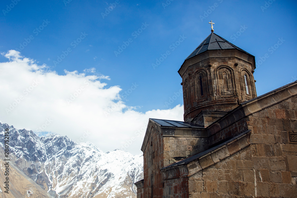 Gergeti Trinity Church in Georgia Gergeti Trinity Church in Georgia
