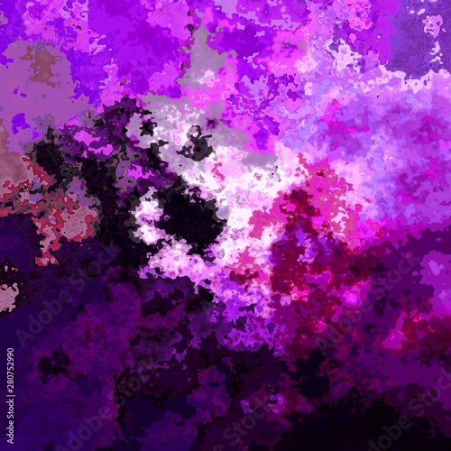 abstract stained pattern texture square background purple violet pink magenta fuchsia burgundy red color - modern painting art - watercolor splotch effect