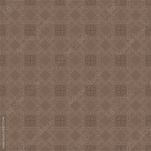 Abstract vintage seamless pattern