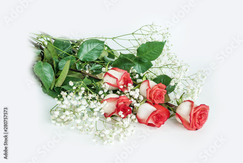 Bouquet of rose flowers
