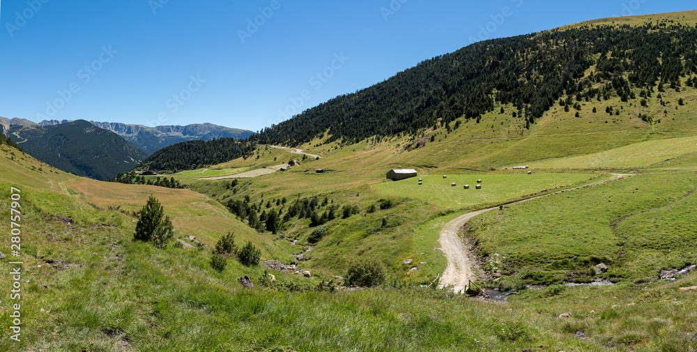 Fototapeta premium Andorra, Pirineo