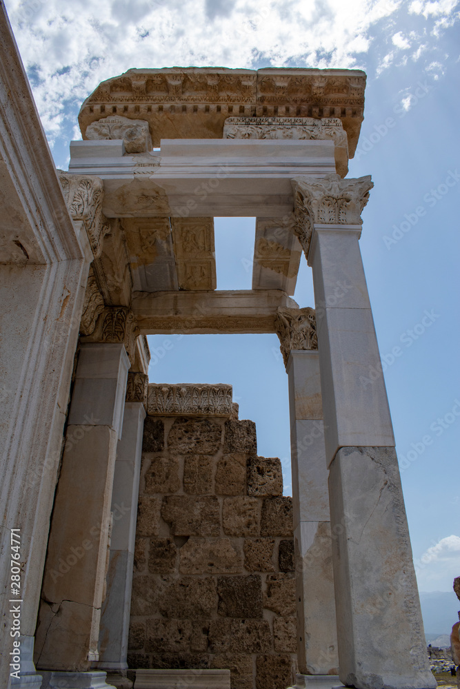 Turkey ruins of Laodicea on the Lycus, city in the Hellenistic regions