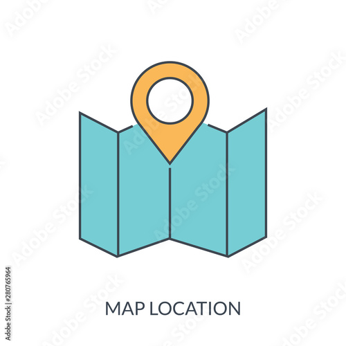 Free Download GPS tracking pin, GPS tracking location vector icon  - GFXLoad