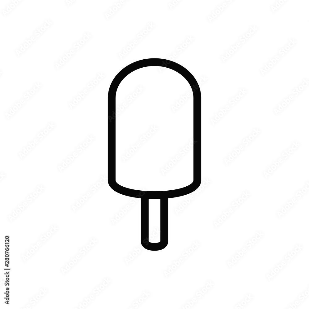 ice cream icon vector trendy flat design ice cream icon vector trendy flat design