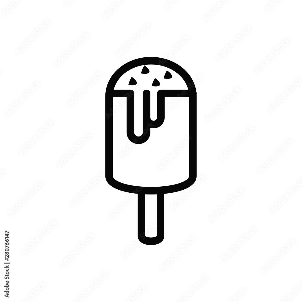 ice cream icon vector trendy flat design ice cream icon vector trendy flat design