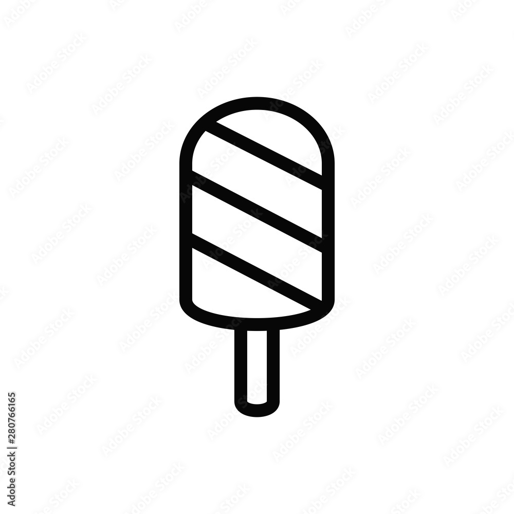 ice cream icon vector trendy flat design ice cream icon vector trendy flat design