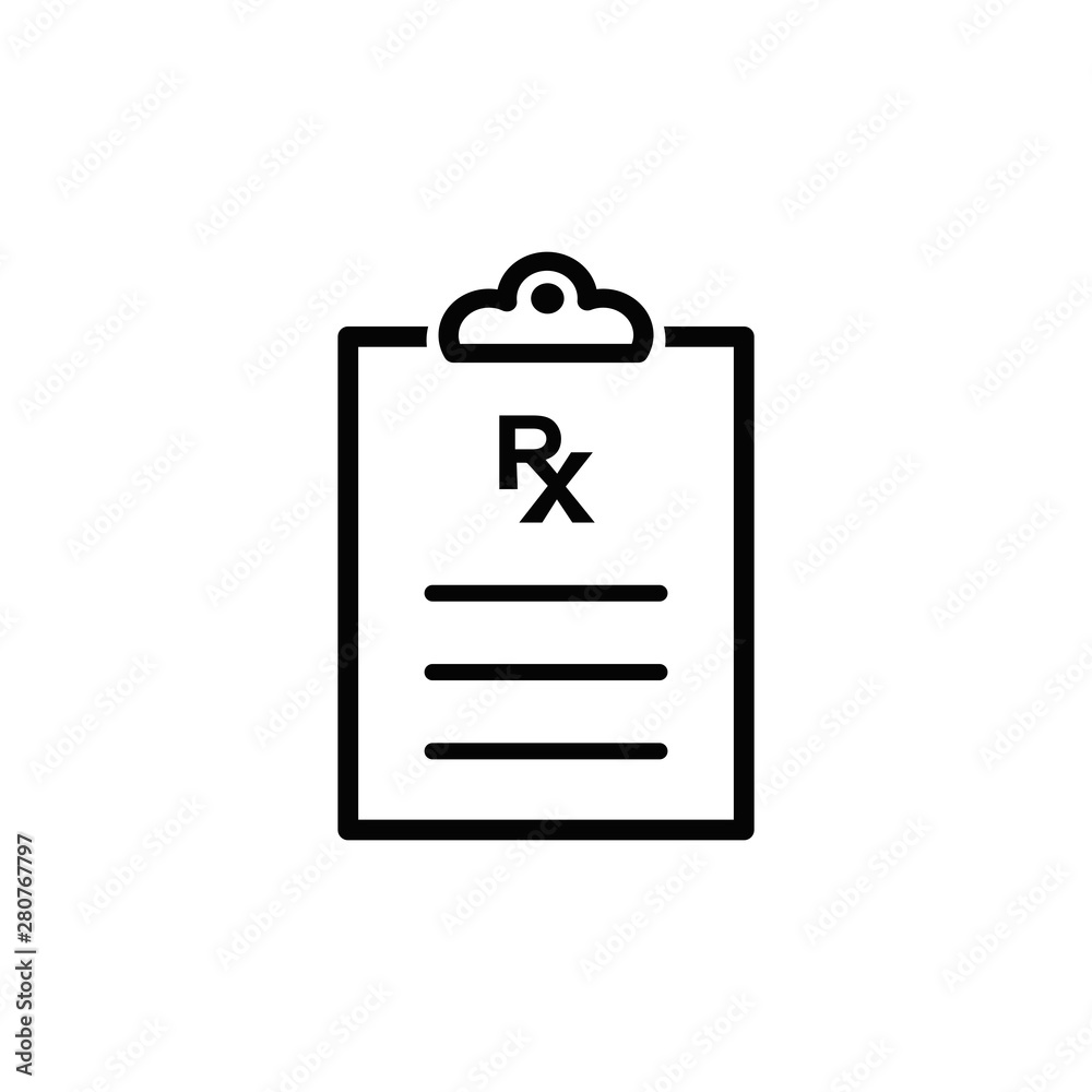 medical report icon vector flat design medical report icon vector flat design