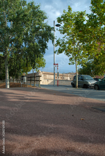 vista de la antigua prisión provincial en Tarragona (España)