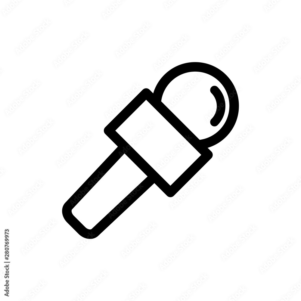 microphone icon vector flat design microphone icon vector flat design