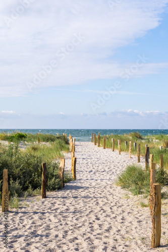 Weg zum Strand, Ostsee