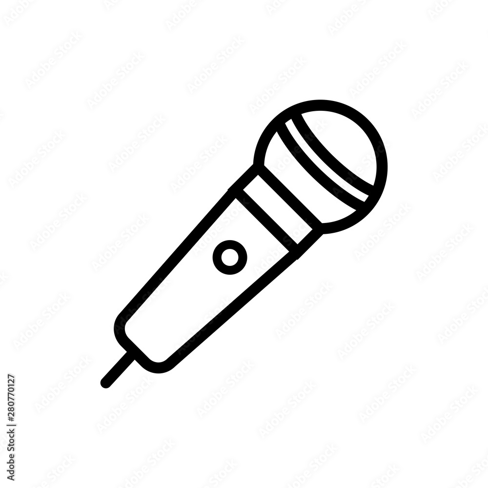 microphone icon vector flat design microphone icon vector flat design