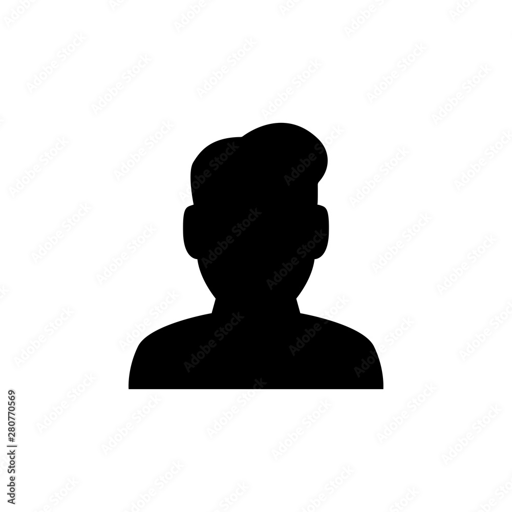 Man icon for web and mobile Man icon for web and mobile
