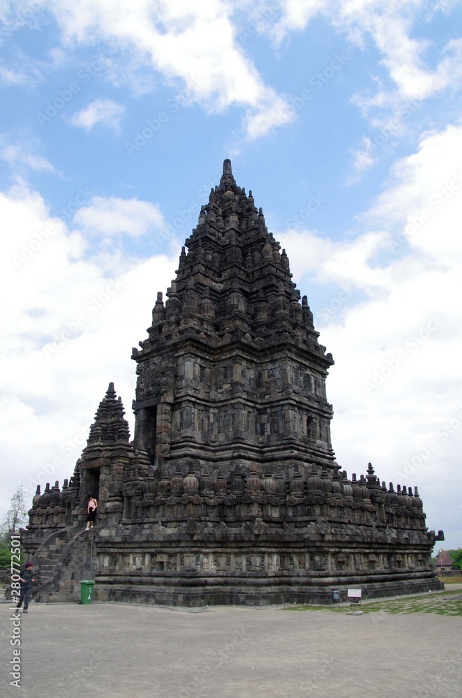 Fototapeta premium The Prambanan temple on the Java island in Indonesia
