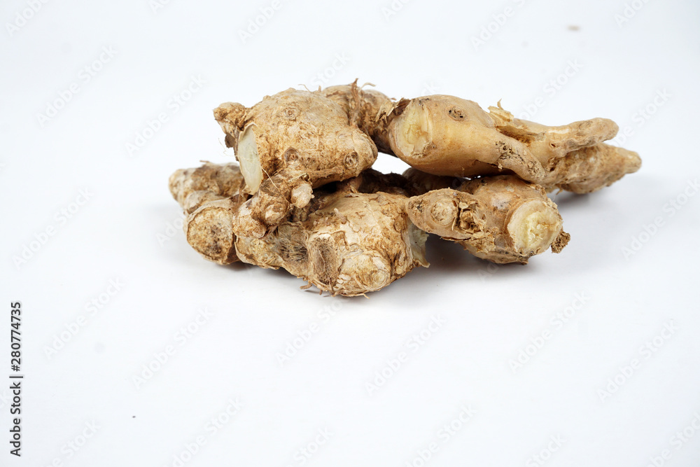 ginger isolated on white background