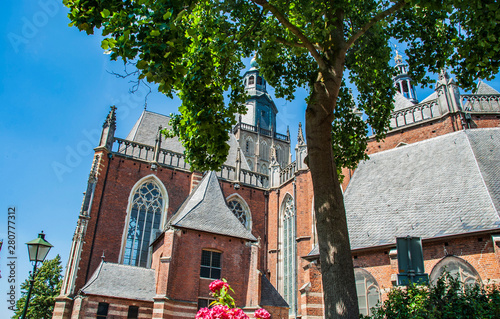 The Saint Walburgiskerk church in Zutphen, The Netherlands photo