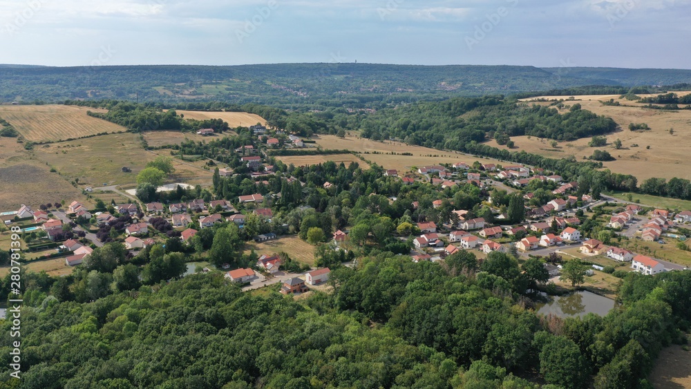 Photo aerienne du Clos de Beva (Corny-sur-Moselle)
