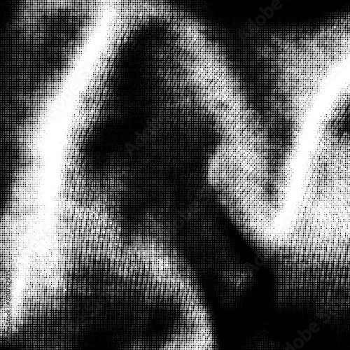 Light Distressed Background. Ink Print Distress Background. Stripped Grunge 