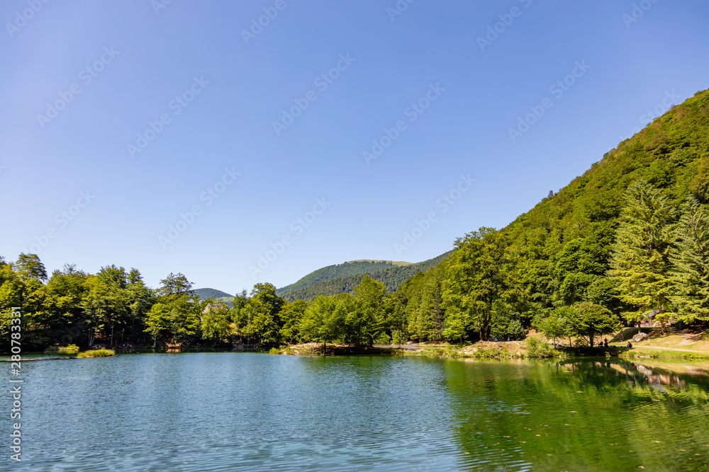 Lake Bethmale, Ariège, Occitanie, France