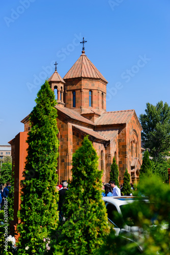 YEREVAN, SEPTEMBER 30, 2017, St. Astvatsatsin (Holy Mother of God) Church