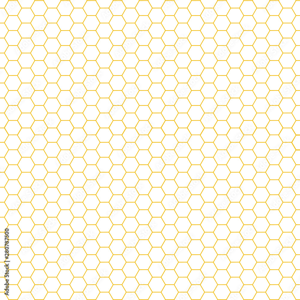 Honeycomb Seamless Pattern. Geometric Hexagons Background Honeycomb Seamless Pattern. Geometric Hexagons Background