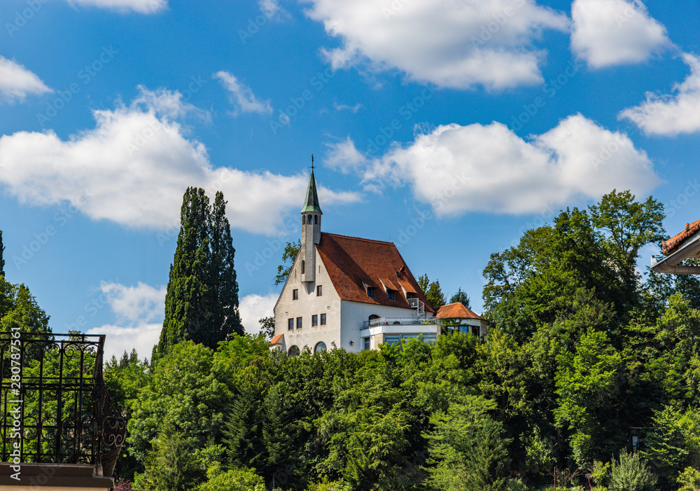 Church in Steyr - a town in Austria.