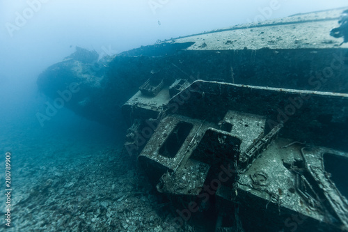 Wreck of a minesweeper, Hurghada, Egypt