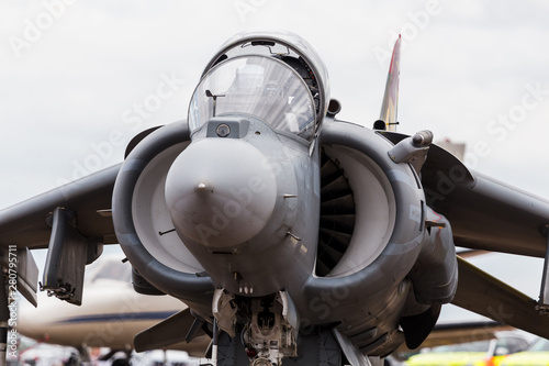 Spanish Navy EAV-8B Harrier II Plus captured at the 2019 Royal International Air Tattoo at RAF Fairford.