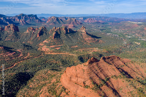 Aerial Sedona photo