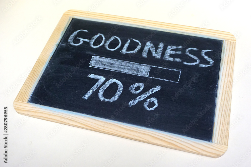 Fototapeta premium Social message on chalkboard
