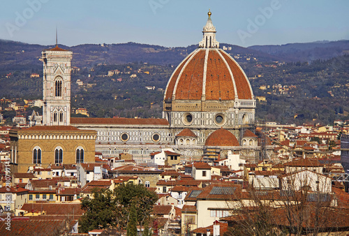 Cathedral Santa Maria del Fiore in Florence  Italy