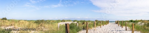 Panorama Strand Ostsee 