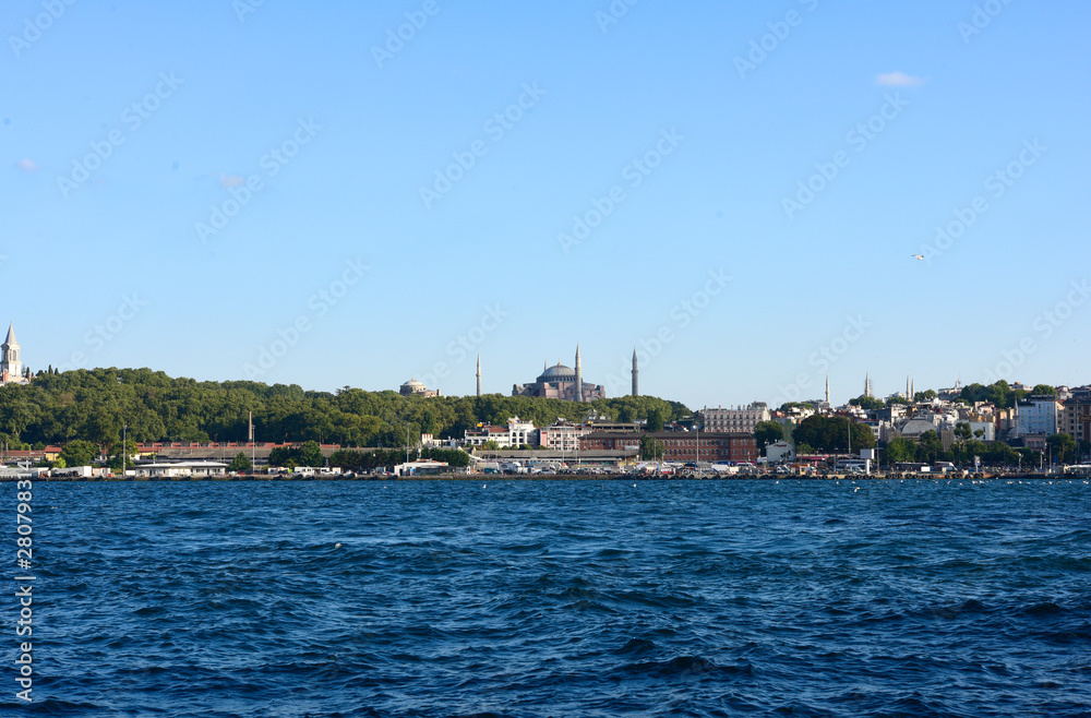 Hagia Sophia from Istanbul Bosphorus Hagia Sophia from Istanbul Bosphorus