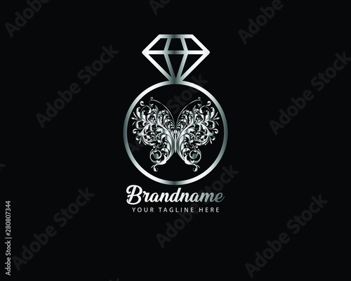 Luxury branding logo can be used for jewelry perfume spa Hotel multi-industry, cosmetics, salon, boutique, spa, company, corporate, etc