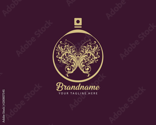 Luxury branding logo can be used for jewelry perfume spa Hotel multi-industry, cosmetics, salon, boutique, spa, company, corporate, etc