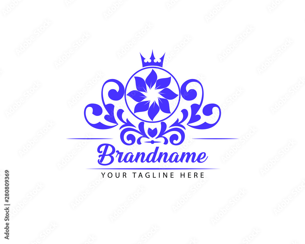 Luxury branding logo can be used for jewelry perfume spa Hotel multi-industry, cosmetics, salon, boutique, spa, company, corporate, etc