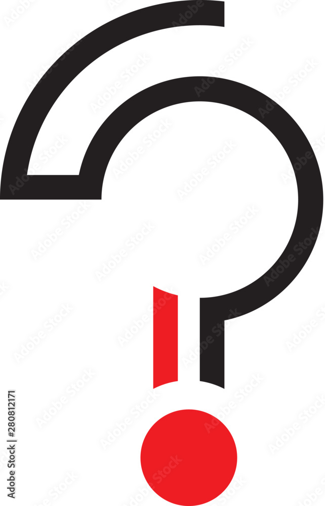Question Mark logo design vector Question Mark logo design vector