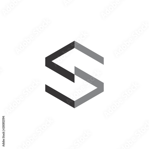 Letter S 3D logo design vector Free Download Letter S 3D logo design vector - GFXLoad