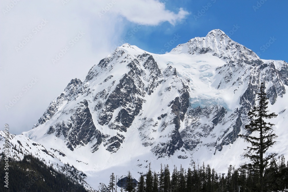 Obraz premium mountains in winter