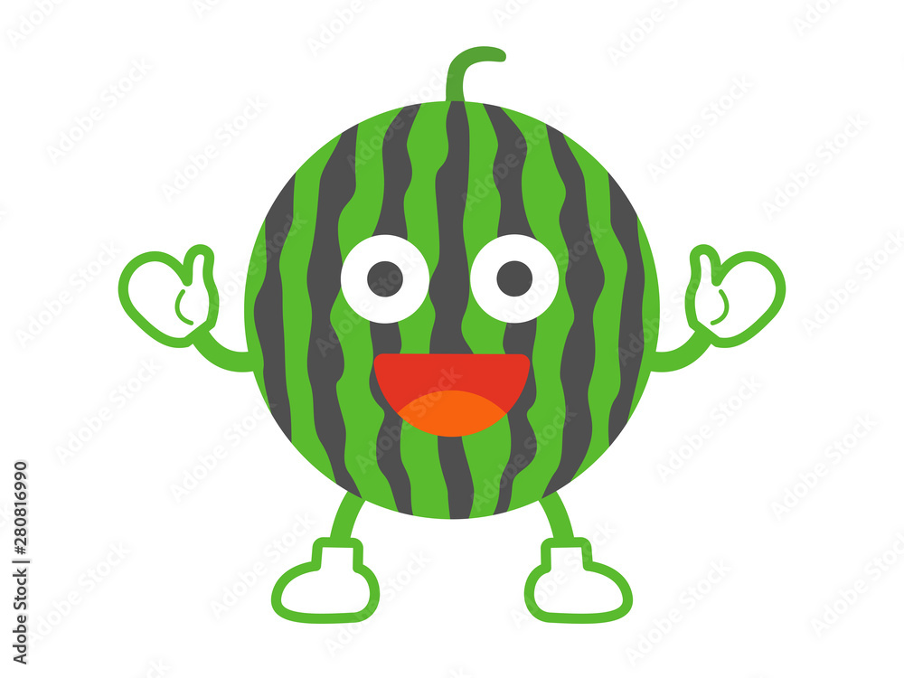 スイカのキャラクター スイカのキャラクター