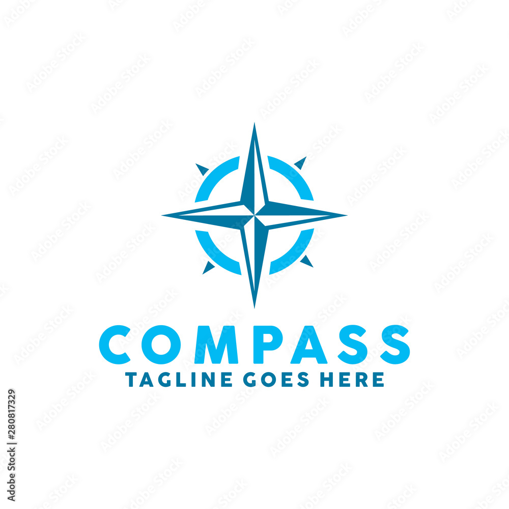 Compass Logo Vector Icon. Modern Navigation Symbol. Location Logo Design Inspiration. Compass Logo Vector Icon. Modern Navigation Symbol. Location Logo Design Inspiration.