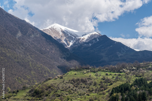 Countryside in the Caucasus Mountains, Georgia