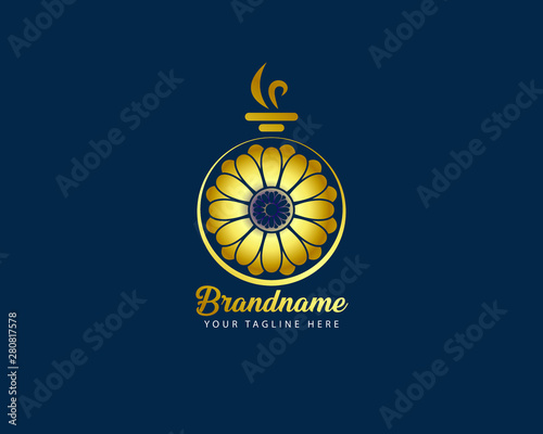 Elegant Luxury Modern and professional Perfume, parfumerie Logo Template