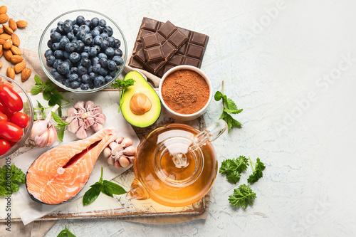 Obraz na płótnie Anti-Aging foods