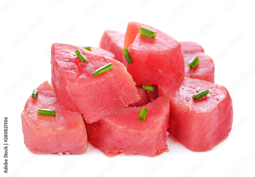 Raw tuna steak Raw tuna steak
