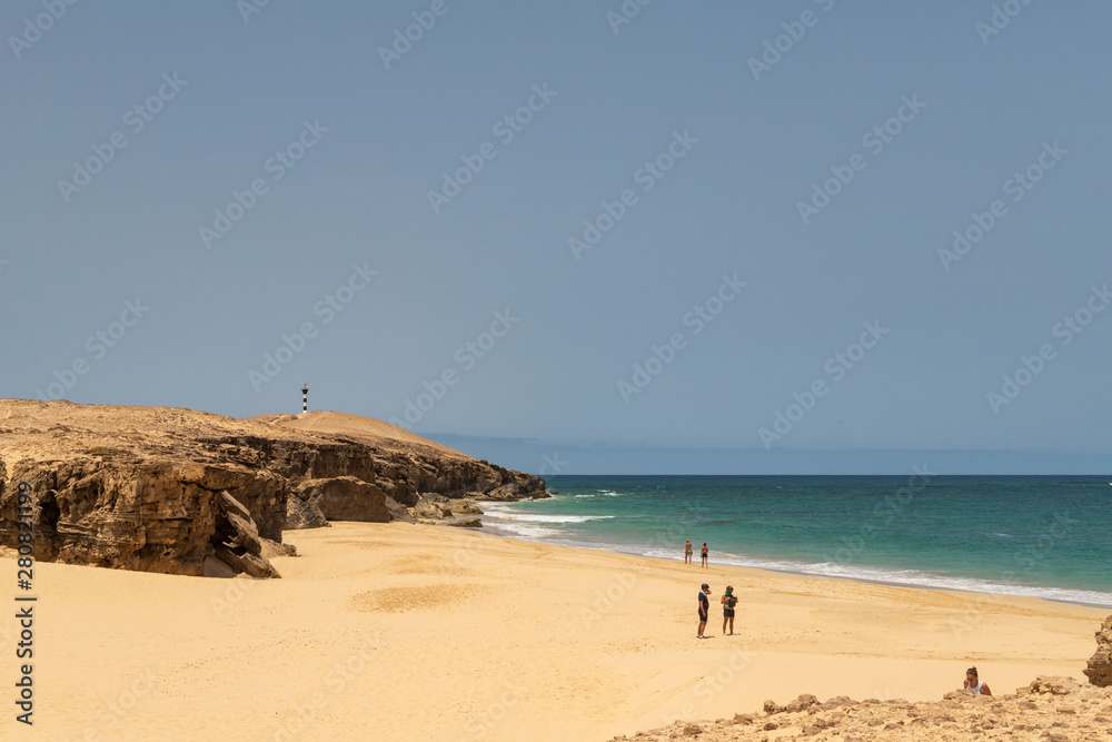 Santa Monica beach in Cabo Verde Boa Vista Santa Monica beach in Cabo Verde Boa Vista
