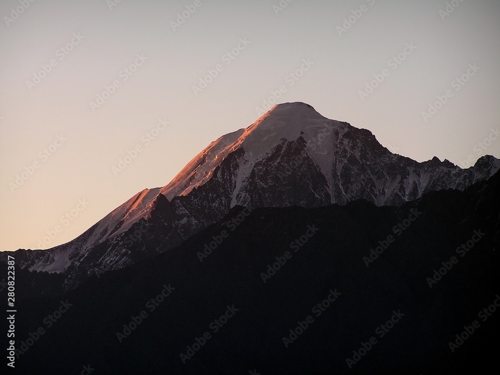 Caucasus. Midagrabin gorge. Mount Shauhoh.