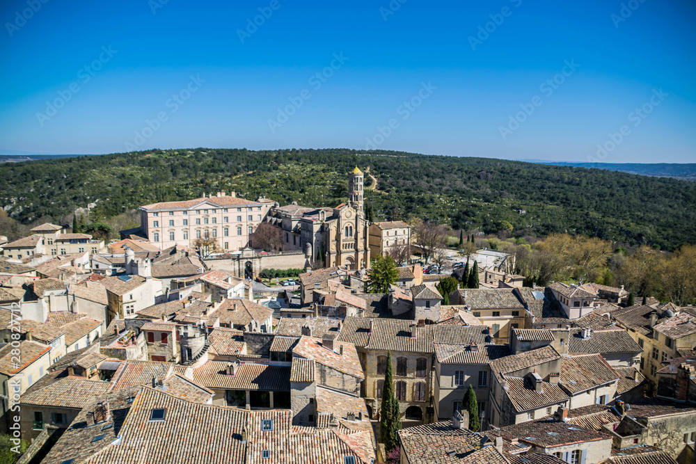 Uzès, Gard, Occitanie, France.