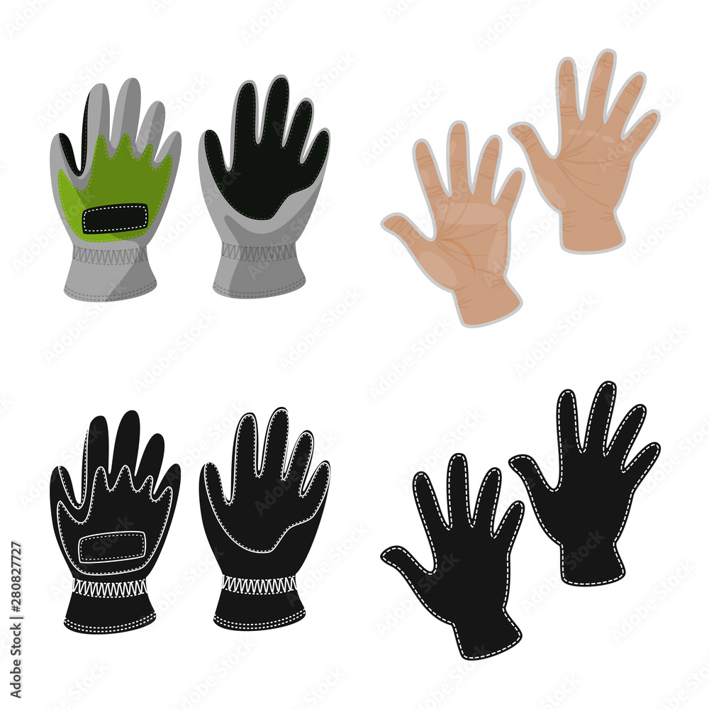 Vector illustration of silhouette and safety icon. Collection of silhouette and comfort stock vector illustration. Vector illustration of silhouette and safety icon. Collection of silhouette and comfort stock vector illustration.