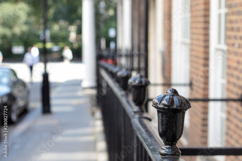 fence of London house