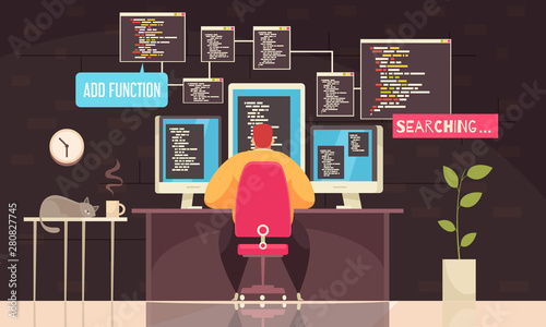 Programmer Work Background